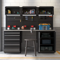Meilleur prix, armoire à outils métallique réglable, chariot à outils roulant, tiroirs, 7 tiroirs, capacité de charge de 500 kg, OEM personnalisé HY HS-77