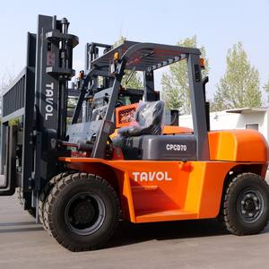 מלגזה 7 טון 10 טון דיזל מלגזה 6000 ק "ג 7000 ק" ג 8000 ק "ג עם מנוע יפן מלגזה - Product Image 4