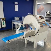 Machine à trancher la viande congelée pour rouleaux de bœuf, bacon, porc, bœuf et agneau