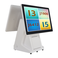 Acheter un café-bar/magasin de thé à bulles écran tactile Pos système Machine bancaire Pos caisse enregistreuse avec imprimante thermique Autocutter