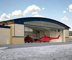 Soluzione Specializzata per Hangar di Aerei ed Elicotteri per Réunion, Mayotte, Martinica, Aruba, Design Strutturale per Condizioni Meteorologiche Difficili - Product Image 3