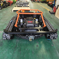Robot tondeuse chinois tout-terrain de haute qualité pour l'agriculture et le jardinage, vente directe du fabricant