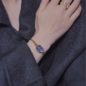 <span class=keywords><strong>Montre</strong></span> en or à <span class=keywords><strong>quartz</strong></span> ultra-fine, petite, carrée, creuse, de style distinctif, bleu Aurora, écologique, pour femmes - Product Image 2