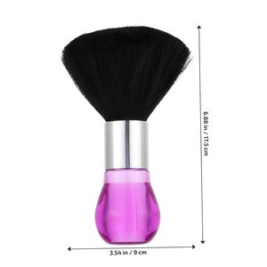 1PCS Cepillo de limpieza para barbería, cepillo para recoger pelo, cepillo para cuello y cara, herramienta suave para peluquería y estilismo - Product Image 2