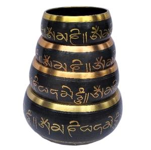 Cuenco tibetano hecho a mano para cantar, cojín de mazo, cuenco de sonido, cuenco para cantar de bronce de resonancia - Product Image 2