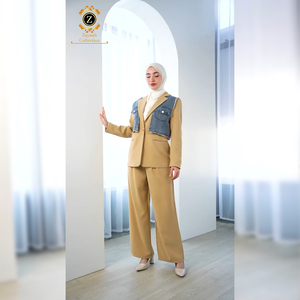 Abito musulmano donna Zaynab Abaya abito di lusso Dubai di ultima generazione Ramadan Femmes Abaya Femmes Rob moda Abaya - Product Image 4