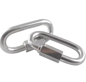 Mousqueton ovale en acier inoxydable 316 304, connecteur de chaîne <span class=keywords><strong>rapide</strong></span> de sécurité pour l'<span class=keywords><strong>escalade</strong></span>, <span class=keywords><strong>maillon</strong></span> ovale <span class=keywords><strong>rapide</strong></span> en acier inoxydable - Product Image 6