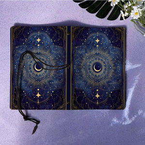 Edizione esclusiva taccuino fatto a mano in stile INS adatto per disegnare occasioni fai da te e speciali con stelle della luna Celestia - Product Image 6