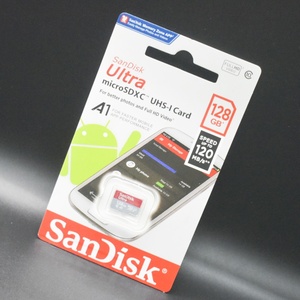 Best-selling <b>SanDisk</b> Ultra <b>MicroSDXC</b> UHS-I <b>Card</b> – 16GB, 32GB, 64GB, <b>128GB</b>, or 256GB; A1-rated; up to 120MB/s read speed; memory - Product Image 6