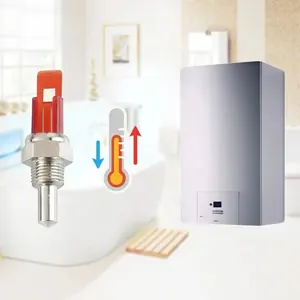 10k 3950 3435 NTC sıcaklık sensörü NTC termistör için termostat sensörü asmak duvar su kazanı yedek parça