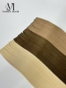 Genius 100% Remy Extensions de cheveux russes vierges <span class=keywords><strong>Martin</strong></span> Cheveux humains à tresser en trame brune à la machine - Product Image 1