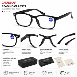<span class=keywords><strong>Gafas</strong></span> de <span class=keywords><strong>Presbicia</strong></span> con Montura Cuadrada PC, <span class=keywords><strong>Gafas</strong></span> Correctivas de Alta Calidad para Hombre y Mujer, <span class=keywords><strong>Gafas</strong></span> de Lectura Clásicas con Protección Contra la Luz Azul - Product Image 5