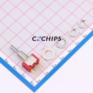 A105SYCB04 <b>Toggle</b> Switch Through hole Component (THT) Switch - Product Image 1