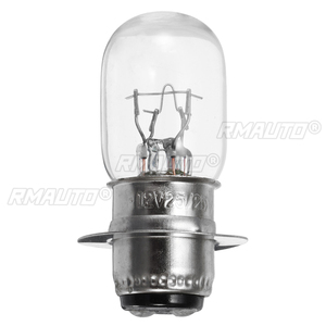 หลอดไฟหน้าฮาโลเจนสำหรับมอเตอร์ไซค์ 1/2/4x 12V 25/25W แบบไส้คู่ PX15D P15D T19 P15D-25-1 สำหรับรถวิบาก - Product Image 2
