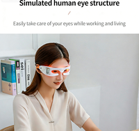 Appareil de massage oculaire portable et rechargeable pour le soin des rides et des cernes, et le soulagement de la fatigue oculaire, utilisation à domicile