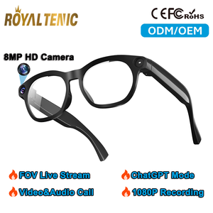 Gafas Inteligentes CY03 Mate con IA, Cámara de 8MP, Grabación de Video 1080P, Transmisión <span class=keywords><strong>en</strong></span> <span class=keywords><strong>Vivo</strong></span> FOV, Traducción <span class=keywords><strong>en</strong></span> Tiempo Real, <span class=keywords><strong>Audio</strong></span>, Gafas de Sol con IA - Product Image 1