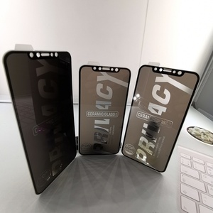 Protection d'écran en céramique pour iPhone 17, 8 Plus, 13 Pro, 14 Max – Verre de confidentialité en céramique 9H PMMA, film en verre trempé anti-rayures - Product Image 5