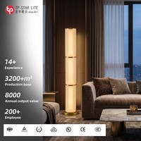 Lampadaire LED Nordique Simple et Luxueux, Lampe sur Pied en Verre pour Salon, Côté Canapé, Éclairage d'Ambiance Créatif pour Bureau et Chambre