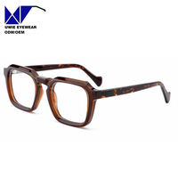 Montura Óptica de Acetato de Aro Completo Personalizada OEM, Talla 51-22-145, Visión de Alta Definición para Adultos Unisex, Diseño de Equipo Interno