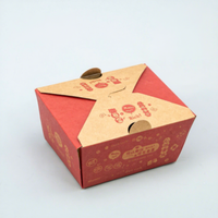 Sac en papier pour hamburger recyclable avec logo personnalisé, fourni par l'usine, pour les restaurants de restauration rapide à emporter
