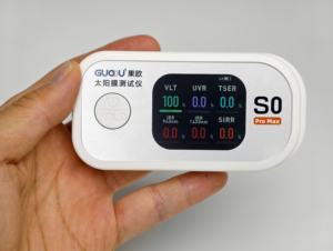 GUOOU S0 ProMax <span class=keywords><strong>8</strong></span>-en-1 Appareil de mesure de <span class=keywords><strong>performance</strong></span> des films professionnel avec paramètres UVR/IRR/VLT/TSER/SIRR/SHGC/SC et détection de la peau - Product Image 3