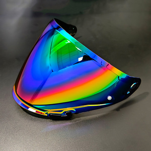 Visiera Fotocromatica Elettroplaccata per Casco LS2 OF603, Schermo Solare per Casco 3/4, Fornitura Diretta dal Produttore - Product Image 2