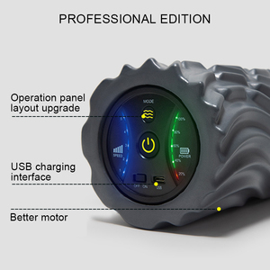 LADYGLOW Eva cina Fitness massaggio elettrico colonna Yoga rullo elettrico vibrante schiuma - Product Image 4