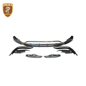 Per Mercedes Benz GLE63 350 450 53 Coupe C167 Wide Body Kit Top stile fibra di carbonio con labbro anteriore minigonne laterali diffusore posteriore parafango - Product Image 4