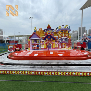 <span class=keywords><strong>Tren</strong></span> Eléctrico Familiar para Niños, 12 Asientos, 6 Cabinas, 4.5kw, Acero FRP, Atracciones para Parques <span class=keywords><strong>de</strong></span> Diversiones Interiores y Exteriores, Certificado CE, Venta Directa - Product Image 2