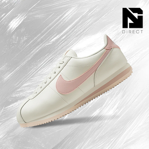 Chaussures décontractées de printemps respirantes à lacets en cuir 'Sail Dark Pink' de Nike - Product Image 1