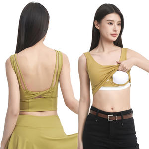 Gilet d'été à séchage rapide pour femmes Sports Fitness Exercise Fitness Running Yoga Top Respirant Gilets pour femmes - Product Image 1