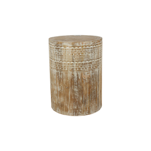 Premium Wooden Side Table for Sofa and <b>Bed</b> Use Contemporary <b>End</b> Table for Living Room Bedroom Strong Build Natural Wood - Product Image 1