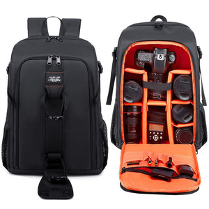 Fábrica de suprimentos ao ar livre impermeável PTZ estabilizador ombro fotografia mochila <span class=keywords><strong>DSLR</strong></span> câmera saco com 15,6 polegadas laptop compartimento - Product Image 4