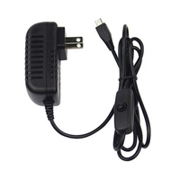 Güç Kaynağı 5 V 2.5A 3A mikro usb Ahududu PI 3 100-240 V Giriş Güç Adaptörü 5 V 2500mA adaptörü