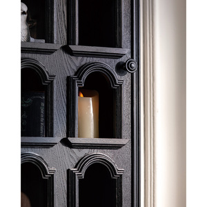 <span class=keywords><strong>Étagère</strong></span> suspendue <span class=keywords><strong>murale</strong></span> <span class=keywords><strong>vintage</strong></span> <span class=keywords><strong>Étagère</strong></span>s décoratives de salon modernes <span class=keywords><strong>Étagère</strong></span>s d'affichage murales Armoire de rangement en bois flottante - Product Image 3