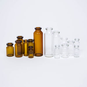 5毫升12毫升15毫升25毫升30毫升尺寸不同尺寸玻璃瓶包装纸箱中的透明长颈玻璃注射瓶 - Product Image 3