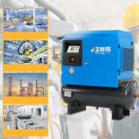 Compresseurs industriels 3,7 kW 4,5 kW 5,5 kW 7,5 kW Compresseur à vis silencieux avec réservoir