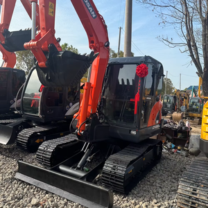 Excavatrice sur chenilles Doosan Dx60-9c Mini 5 tonnes 6 tonnes à vendre Dx55 Dx60 Machines Excavatrices d'occasion Corée Petite excavatrice pas chère - Product Image 2