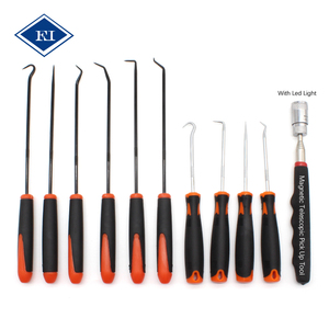 11pcs Gasket Pick Hook With Magnetic Telescopic Pick up <strong>Tool</strong> for Oil Seal Puller or O-rings Druck Haken Removal <strong>Tool</strong> <strong>Kits</strong> - Product Image 1