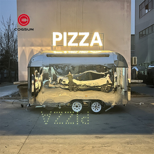 Customized Mobile <strong>Food</strong> <strong>Cart</strong> for <strong>Food</strong> and Beverage Vending <strong>Cart</strong> Selling Outdoor Mobile <strong>Fast</strong> <strong>Food</strong> Truck Vintage Trailer - Product Image 2