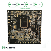 Plaque de circuit imprimé (PCB) en stratifié RF Rogers RT duroid 6006 de 14 L pour station de base 5G, cuivre plaqué or dur 0,381 mm