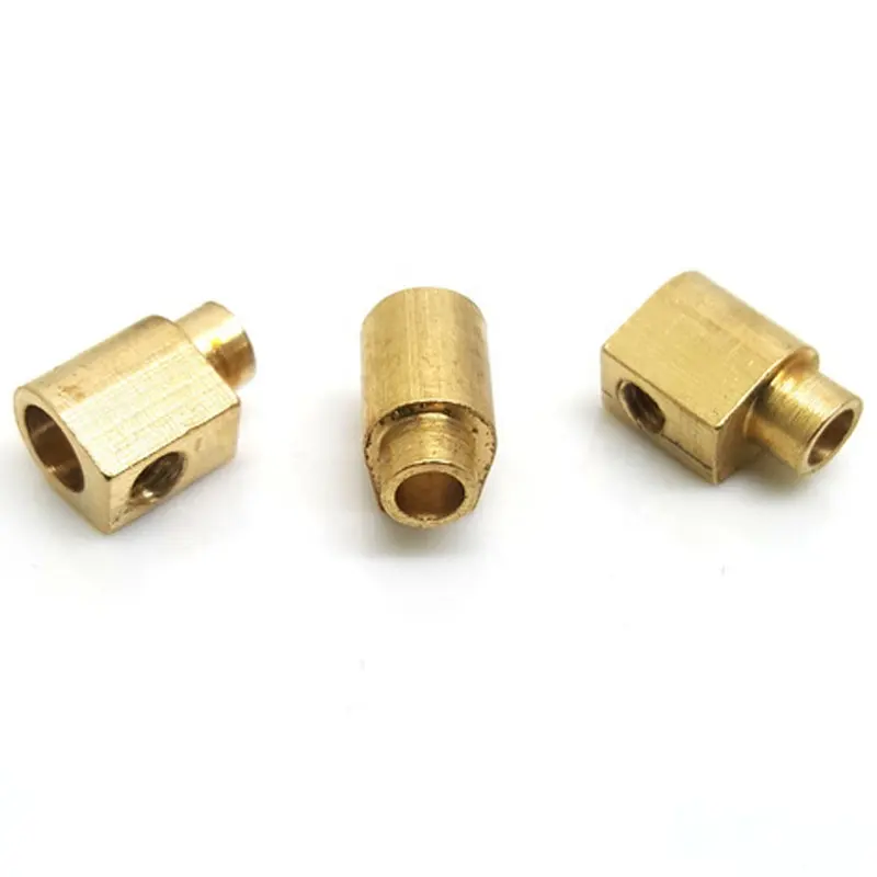 Solar led bulb horseshoe-shaped round feet riveted copper terminal block for soldering or riveting on circuit boards PCBs