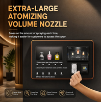 Distributeur de parfums mystère en boîte surprise avec écran tactile pour jeunes consommateurs