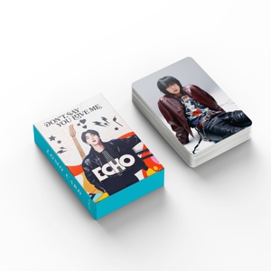 KPOP <span class=keywords><strong>Idol</strong></span> 55 unids/caja Bangtan Boys <span class=keywords><strong>JIN</strong></span> Echo Holographic Photocard Laser Lomo Card - Product Image 5