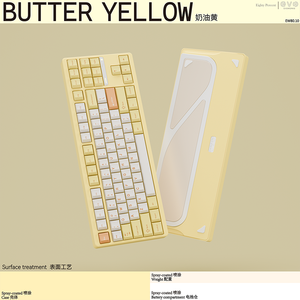 Bàn phím cơ không dây ticktype evo80 với bàn phím chơi game chạm khắc ba chế độ RGB - Product Image 3