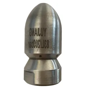 High quality cleaning nozzle equipment spray rotary cleaning nozzle equipment is used for cleaning small pipe fittings