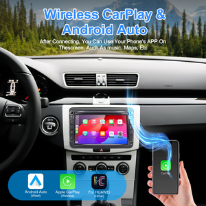 Autoradio NaviHua 8 pouces, système Linux, pour VW Volkswagen, navigation, lecteur DVD, Bluetooth, Carplay, Android Auto, en promotion - Product Image 5