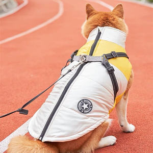 Fabriek <span class=keywords><strong>Direct</strong></span> Huisdier Kleding Herfst En Winter Skipak Katoenen Vest Waterdichte Stof Harnas Hond Kleren - Product Image 5