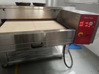 Horno de Túnel Comercial de Gran Formato para Pizza con Cinta Transportadora de Piedra Estilo Artesanal
