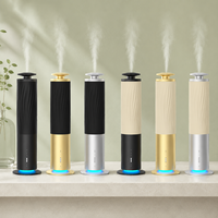 Diffuseur d'arômes professionnel sans eau, machine à parfum nébulisante rechargeable en alliage d'aluminium pour la maison